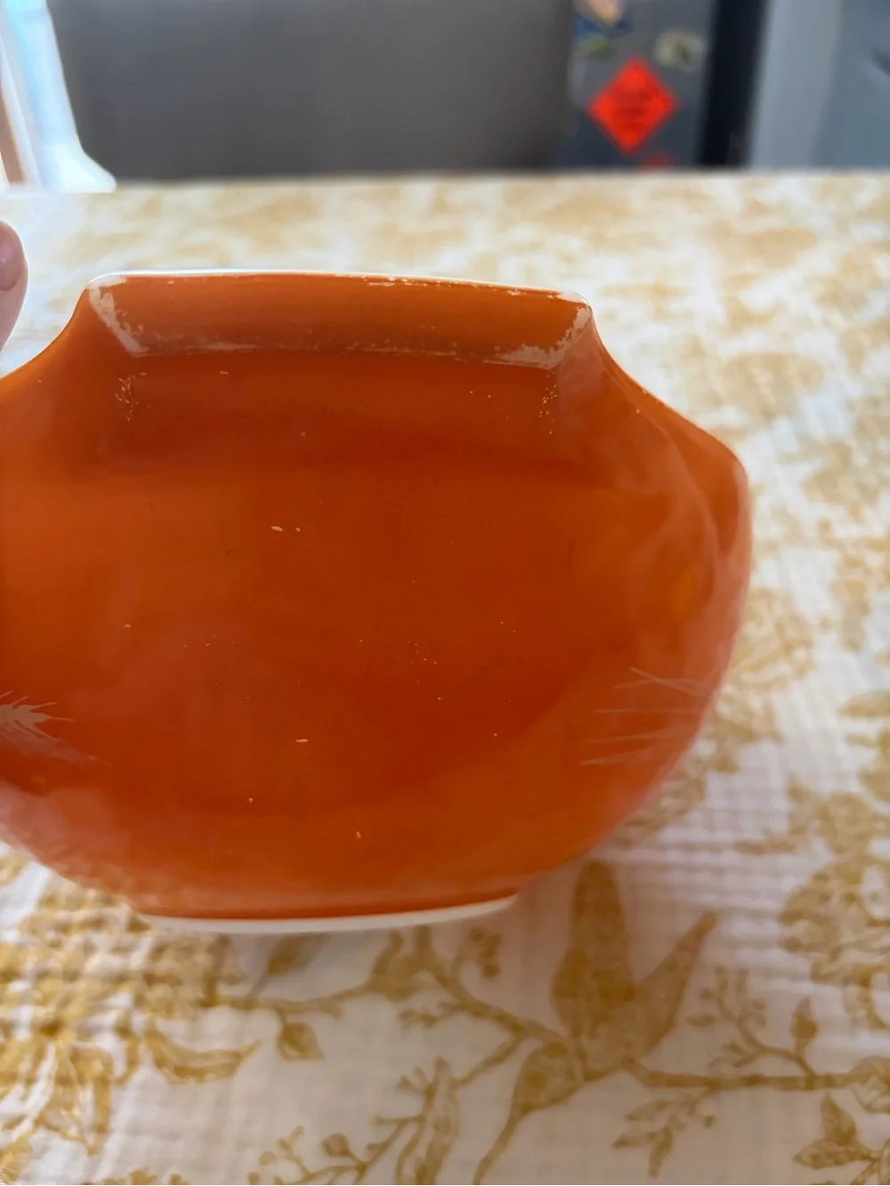Pyrex mixing bowl in “Autumn Harvest”